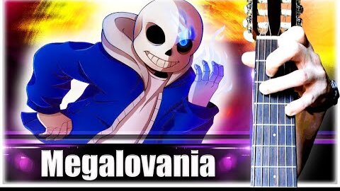 Undertale - Megalovania на Гитаре + РАЗБОР