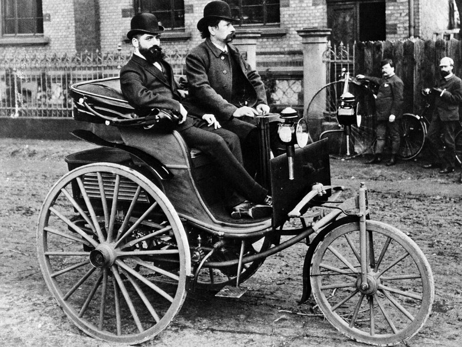Benz Patent-Motorwagen. Источник: Mercedes-Benz Public Archive