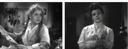 Галина Пашкова   в роли Александры      : : : Лариса Пашкова в роли Варвары.                                                                                (Шуры), побочная дочь, «рыжая бестия                                                                        