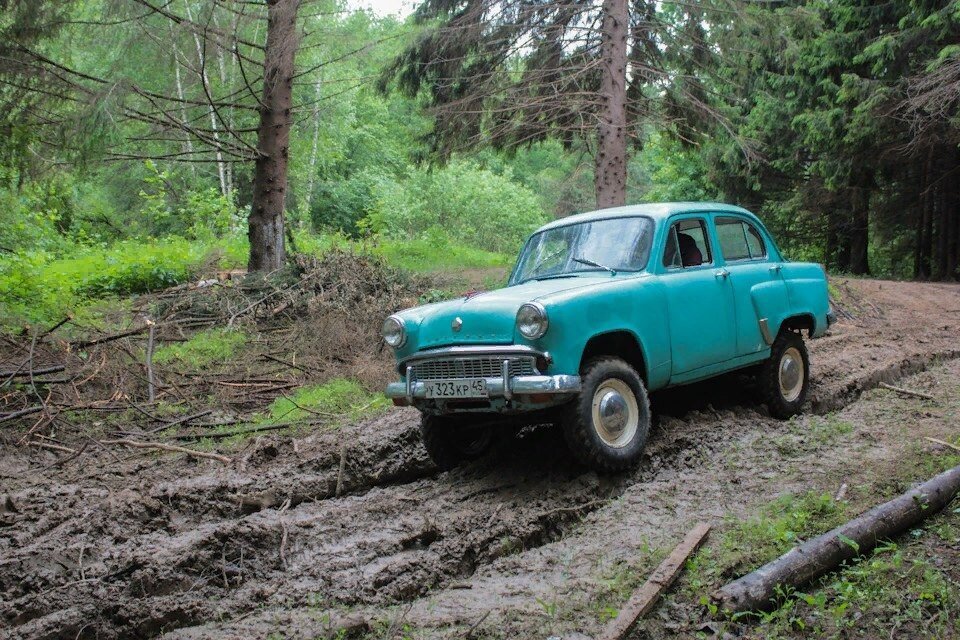 Москвич 407 бездорожье