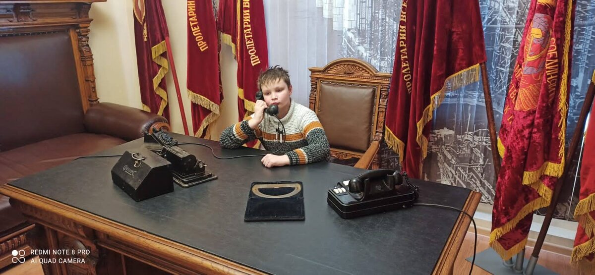 В музее гидроэнергетики