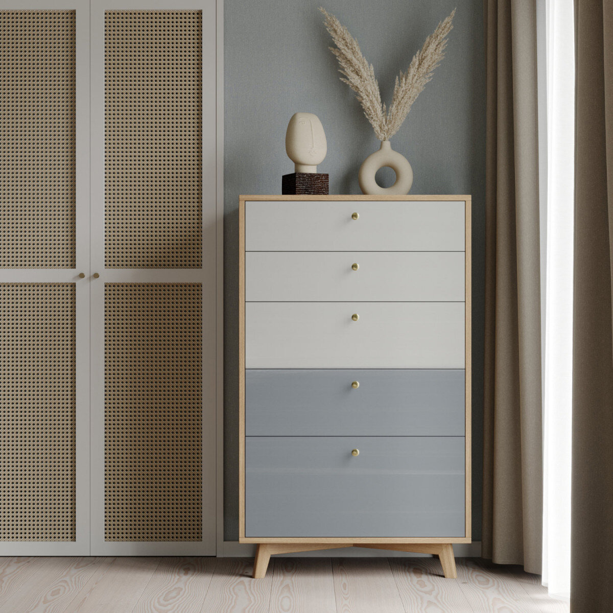 Высокий комод FR024  