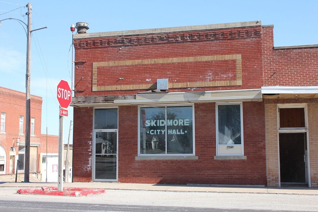 Американский городок Скидмор в штате Миссури.