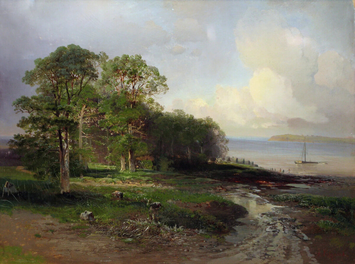 Саврасов А.К., «Пейзаж», частное собрание