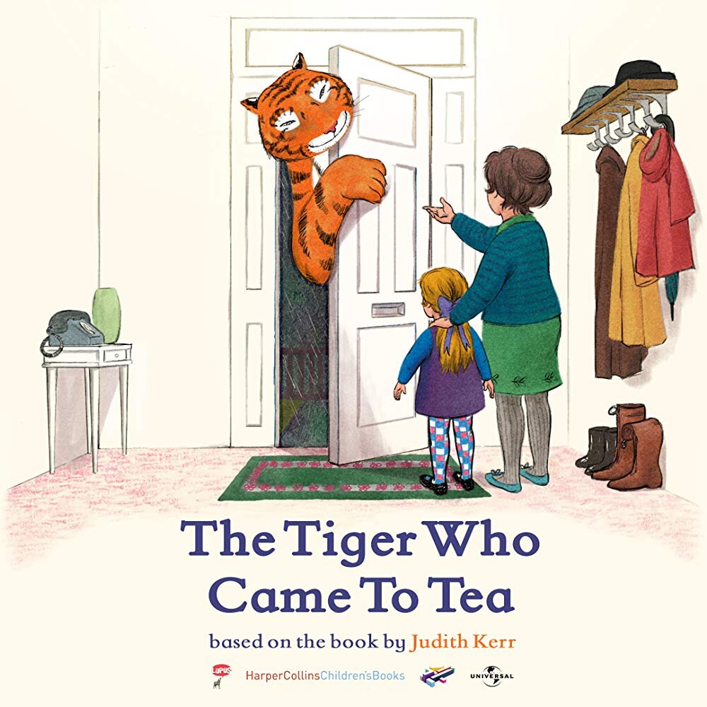 Идея создания истории о тигре, который пришёл в гости, пришла Джудит Керр, когда она со своей трёхлетней дочерью гуляла в зоопарке. Муж Джудит часто отсутствовал дома из-за работы, а они оставались вдвоём