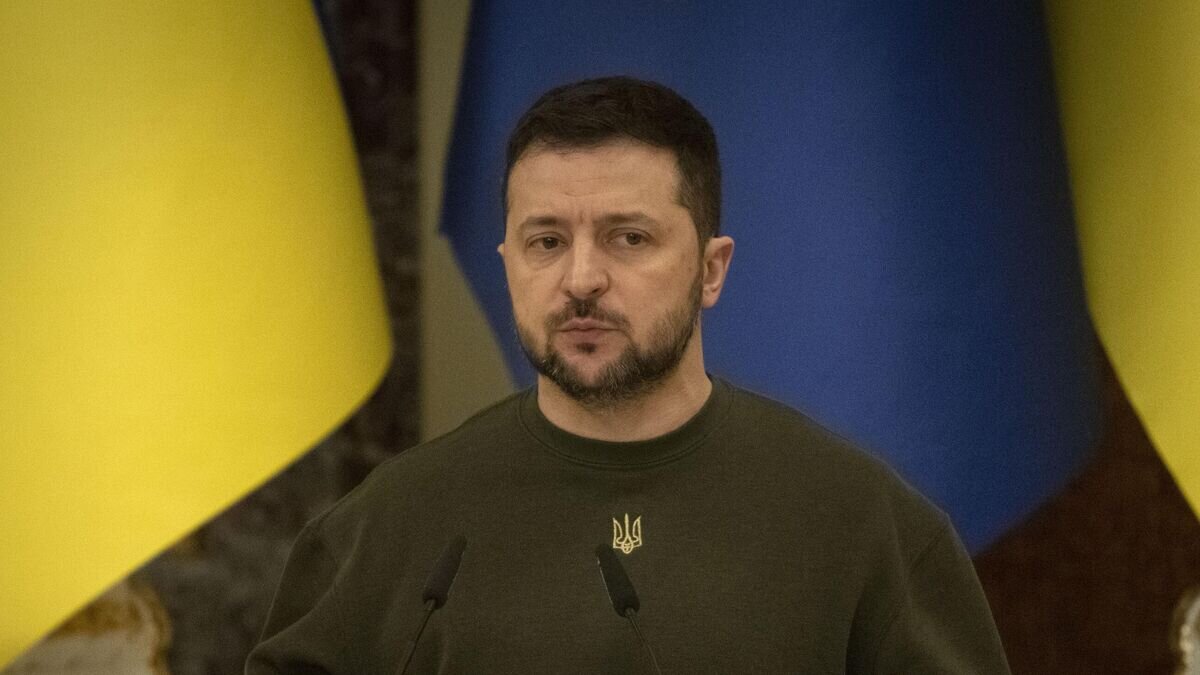    Президент Украины Владимир Зеленский© AP Photo / Efrem Lukatsky