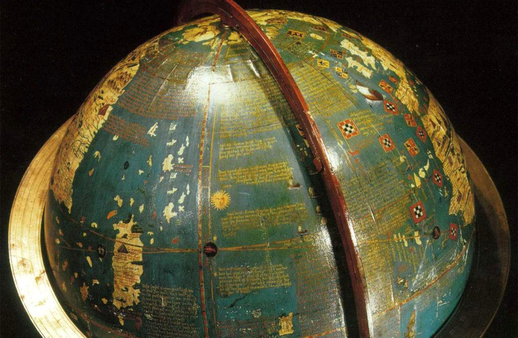 Глобус Мартина Бехайма Диаметр глобуса – 507 мм. 