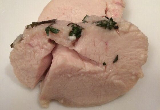 Нежнейшее розовое филе цыплёнка Сувид 