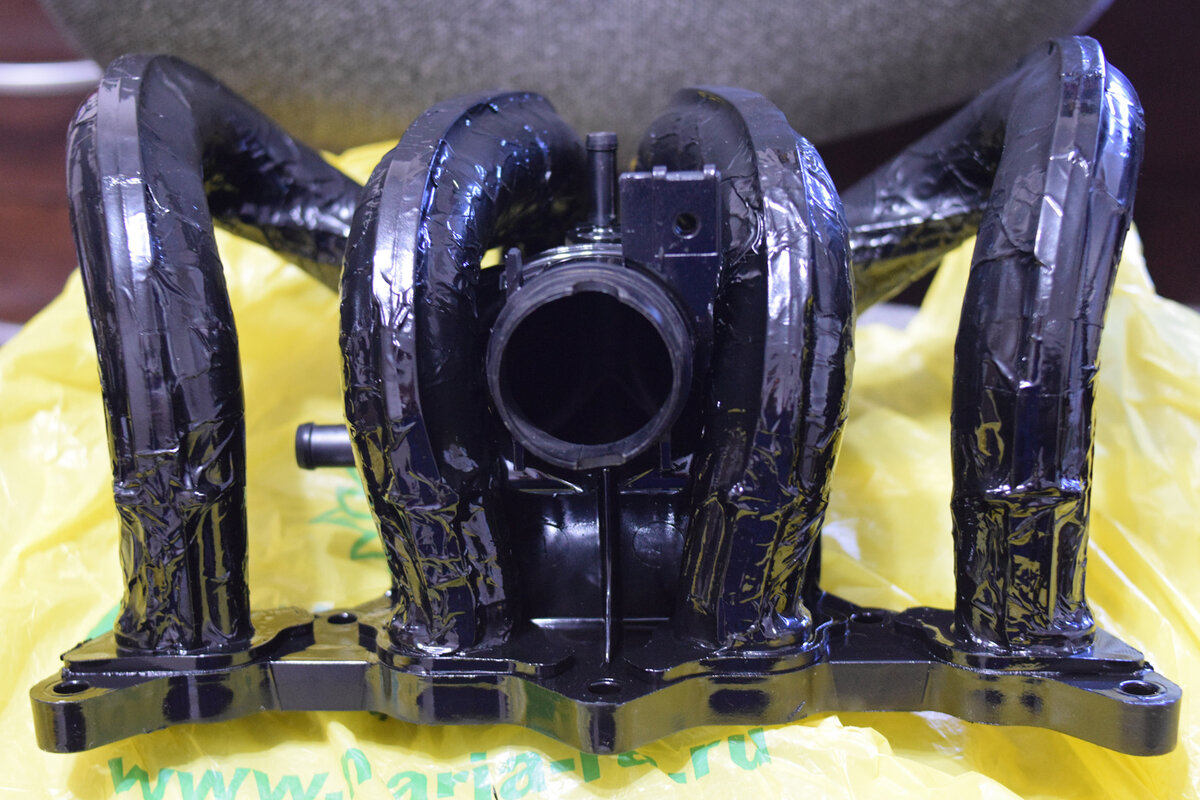 Альтернативный холодный впуск, расточка и теплоизоляция впускного ...