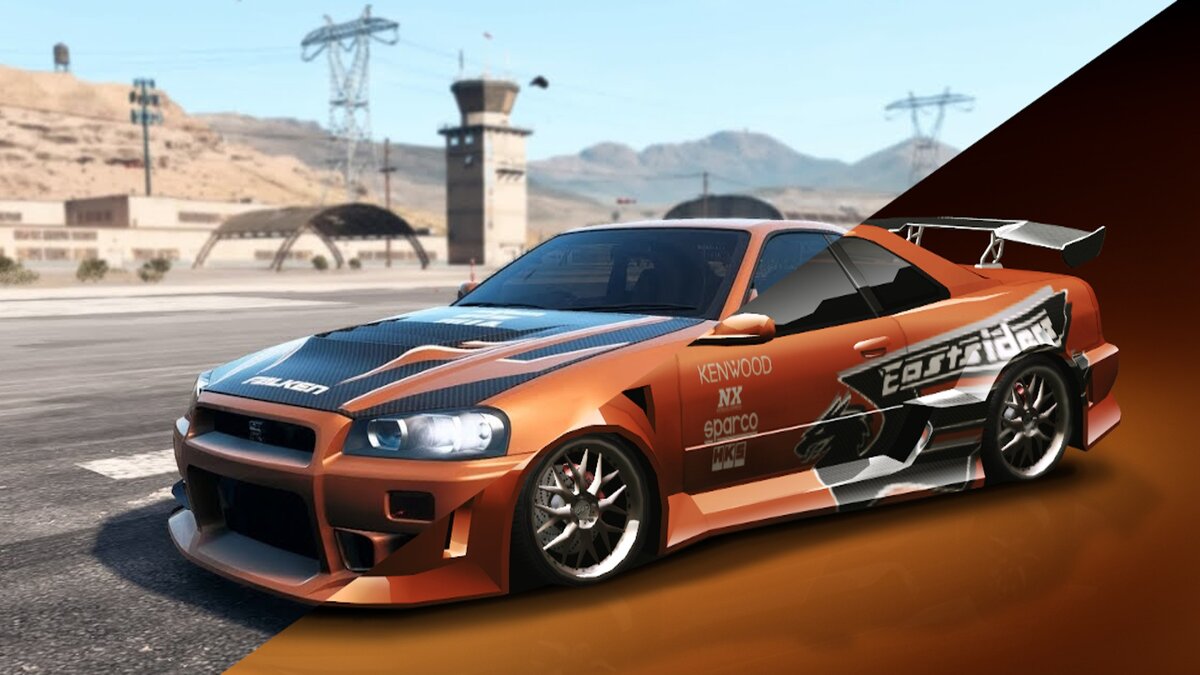 Nissan Skyline r34 в играх