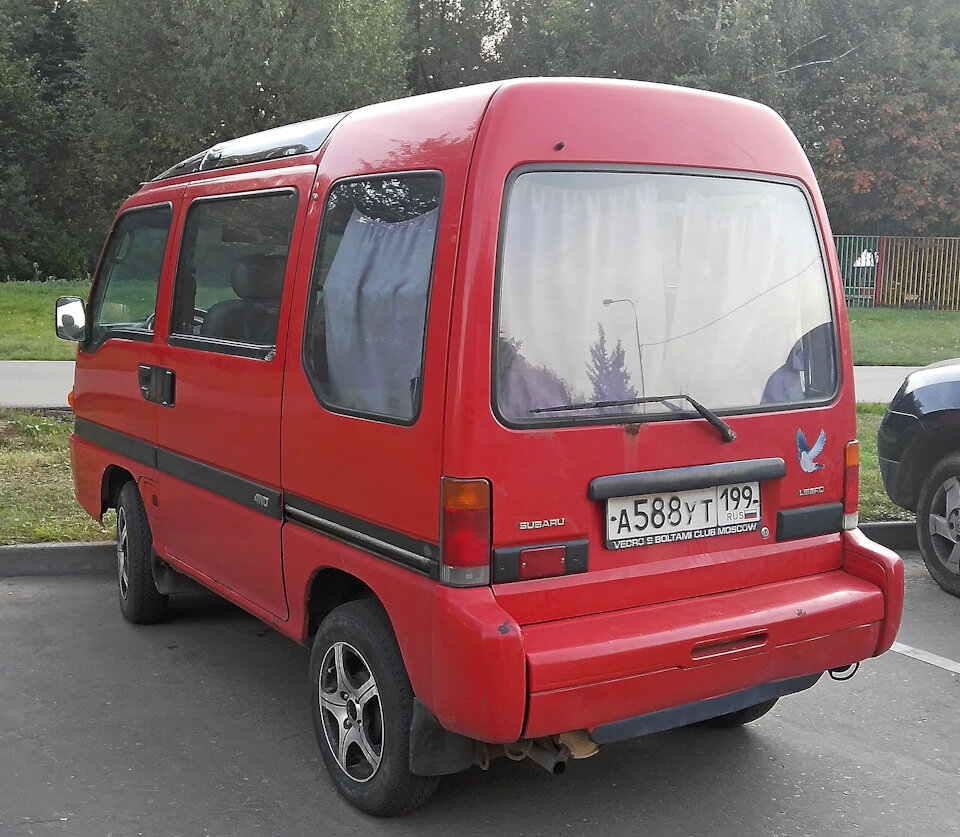 Subaru Libero 4x4. Полноприводный 