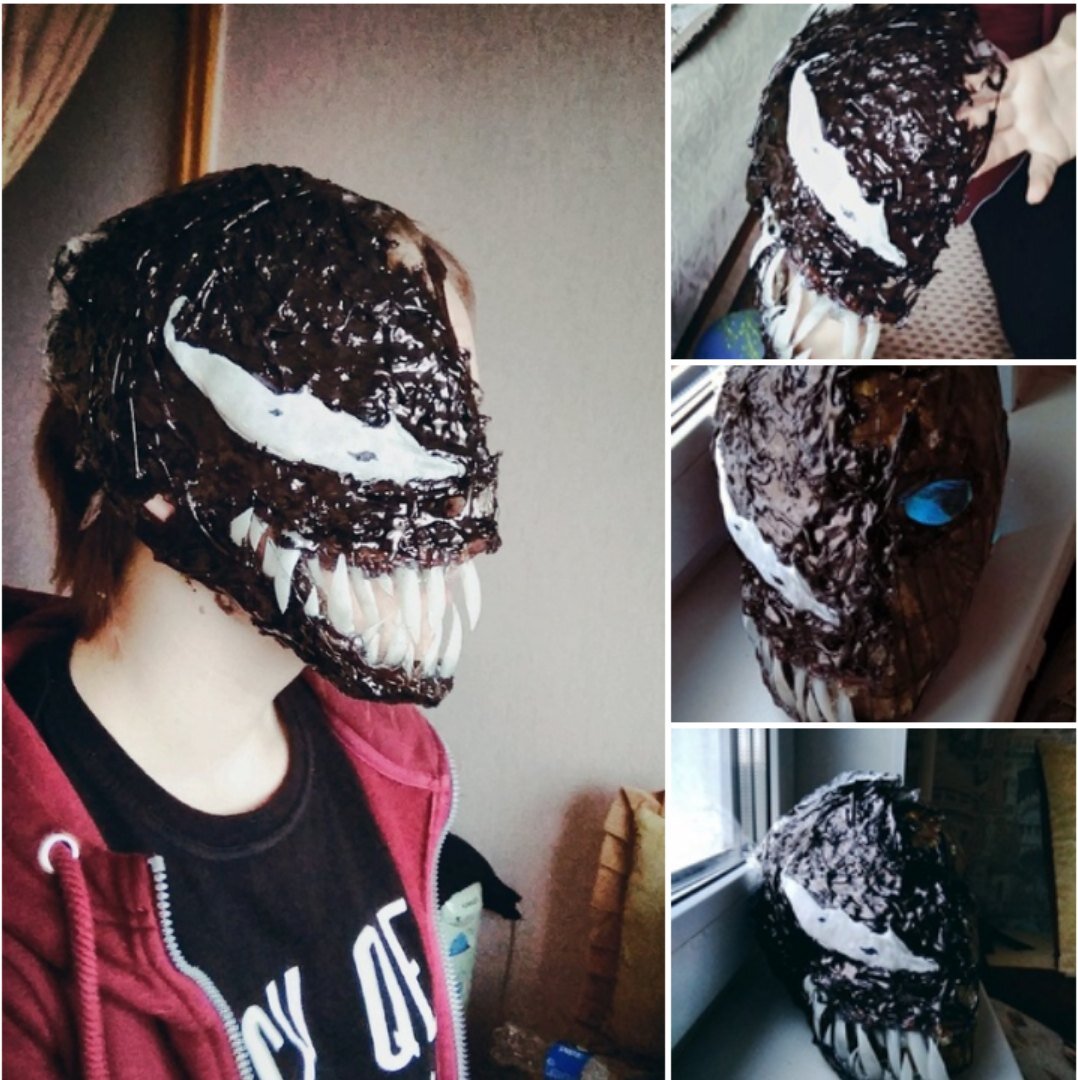 Протезная полумаска Венома