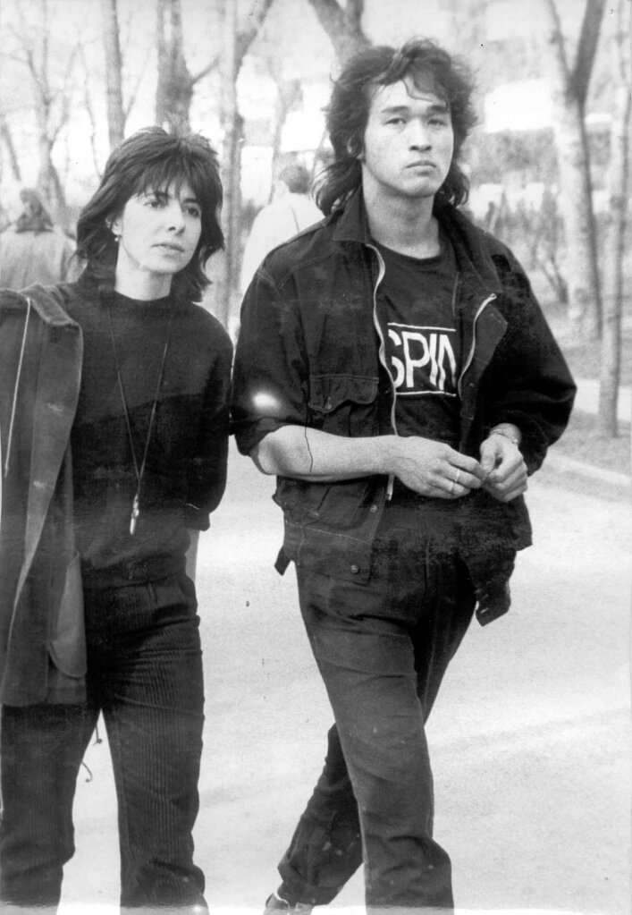 Виктор и Наташа. фото из архива семьи Цой.