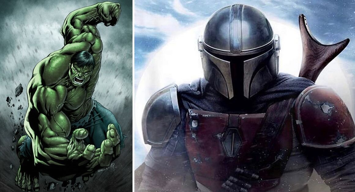 Мандалорец против Халка