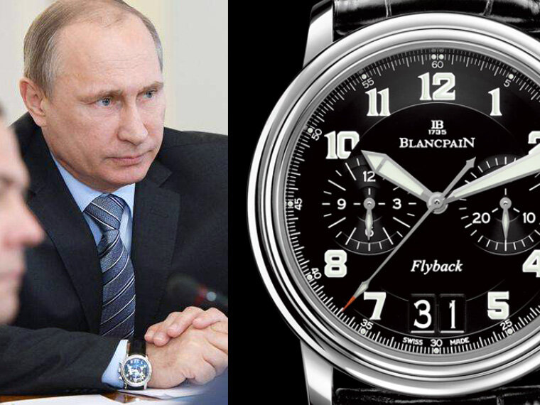 Какие часы у путина фото цена