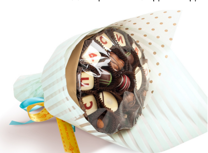 Шоколадные букеты