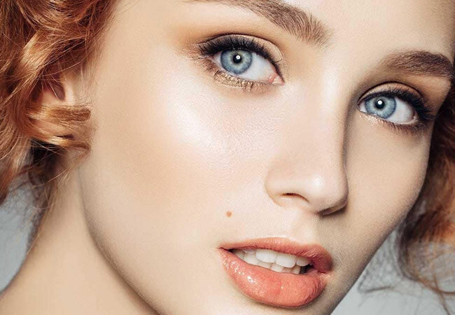 Макияж для голубых глаз