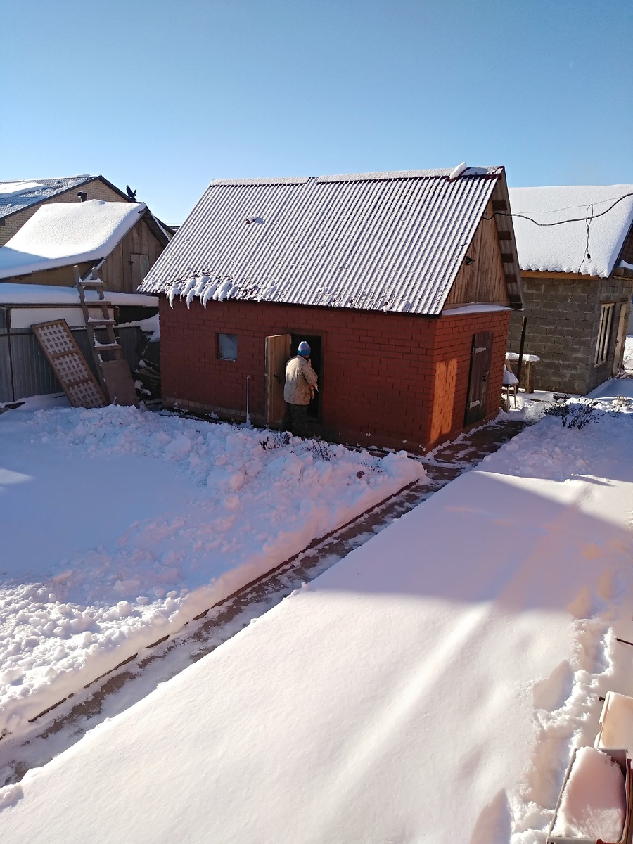 Вот она, наша банька.