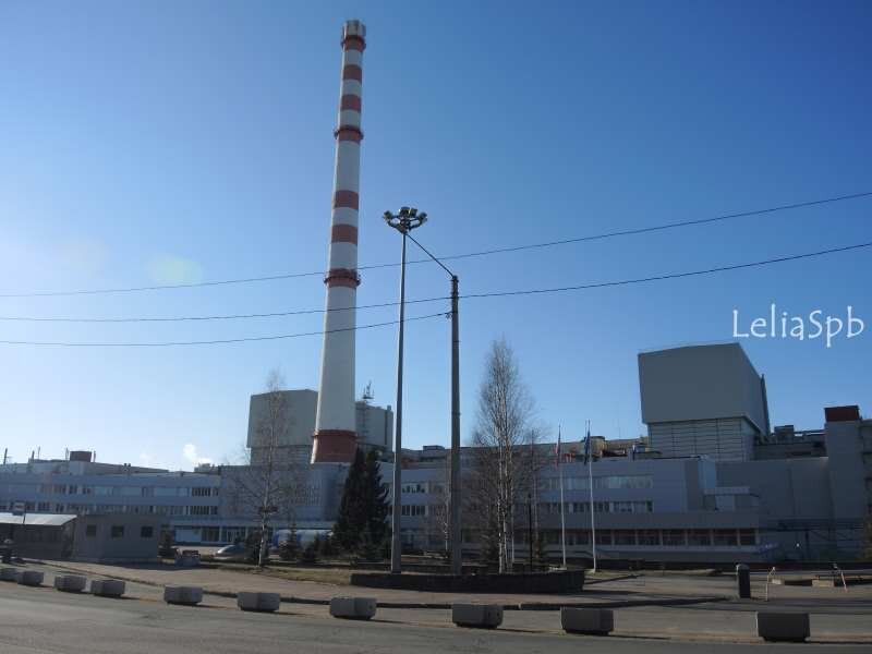 Фото из личного архива. Ленинградская атомная электростанция (ЛАЭС).