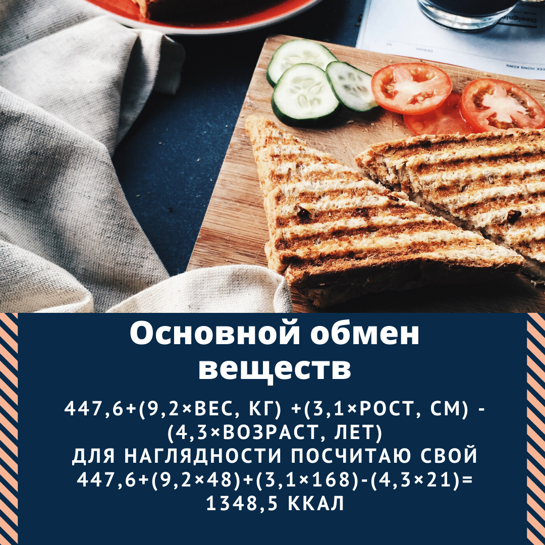 Посчитайте свой ООВ по формуле на картинке - только это ещё не всё!