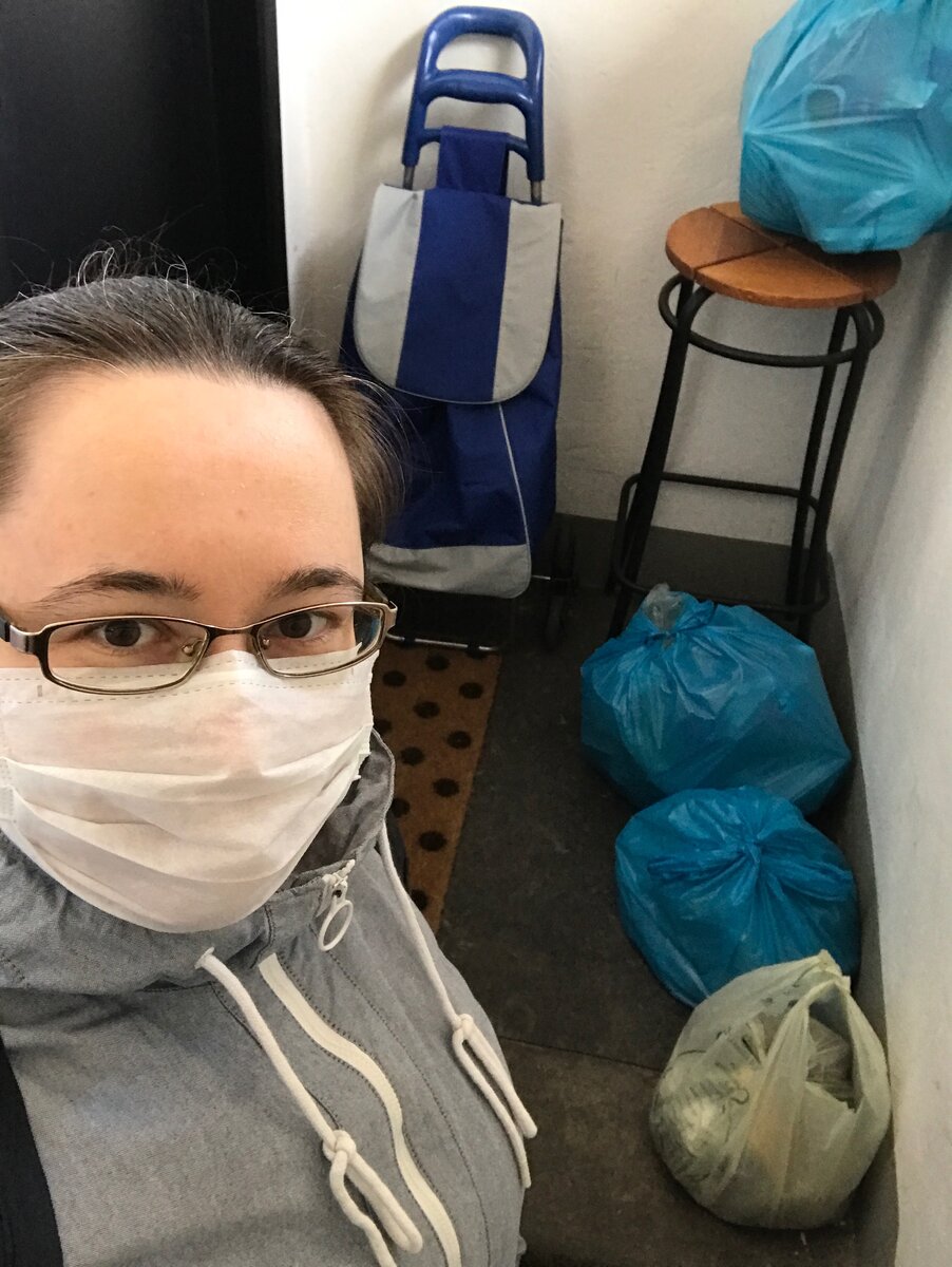 Перед выходом в открытый космос :)