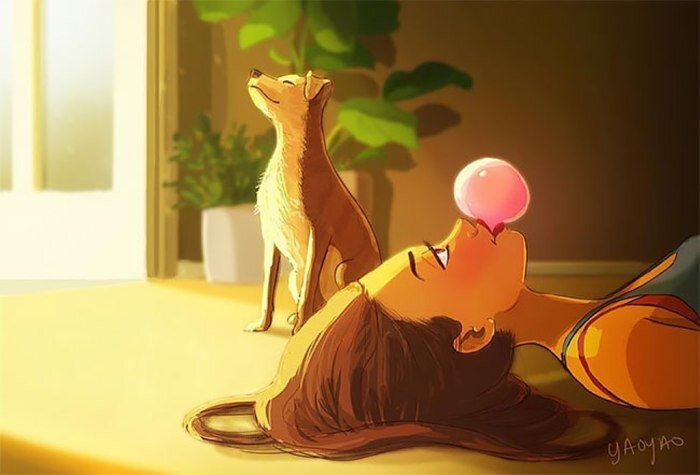 Рисунок Яяо ма Ван Ас. Фото: Яндекс картинки. 