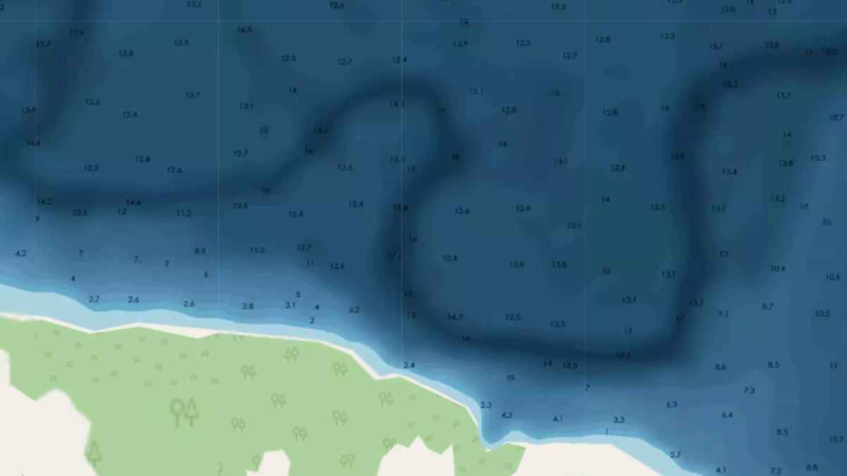 Карты глубин на Fishermap за 0 рублей. Помощь рыболову
