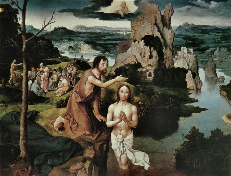 Крещение Христа. 1515