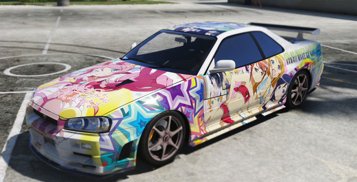 Itasha van