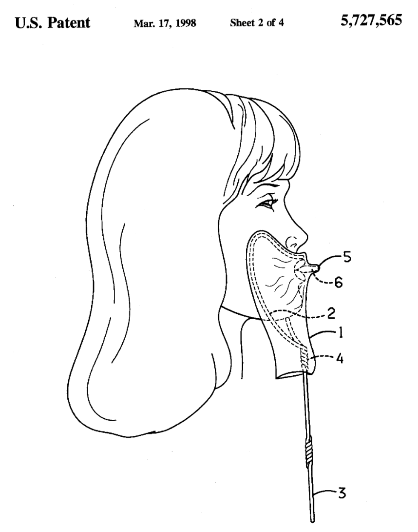 Патент США US 5727565 