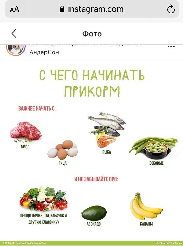 Источник: "Школа самоприкорма"