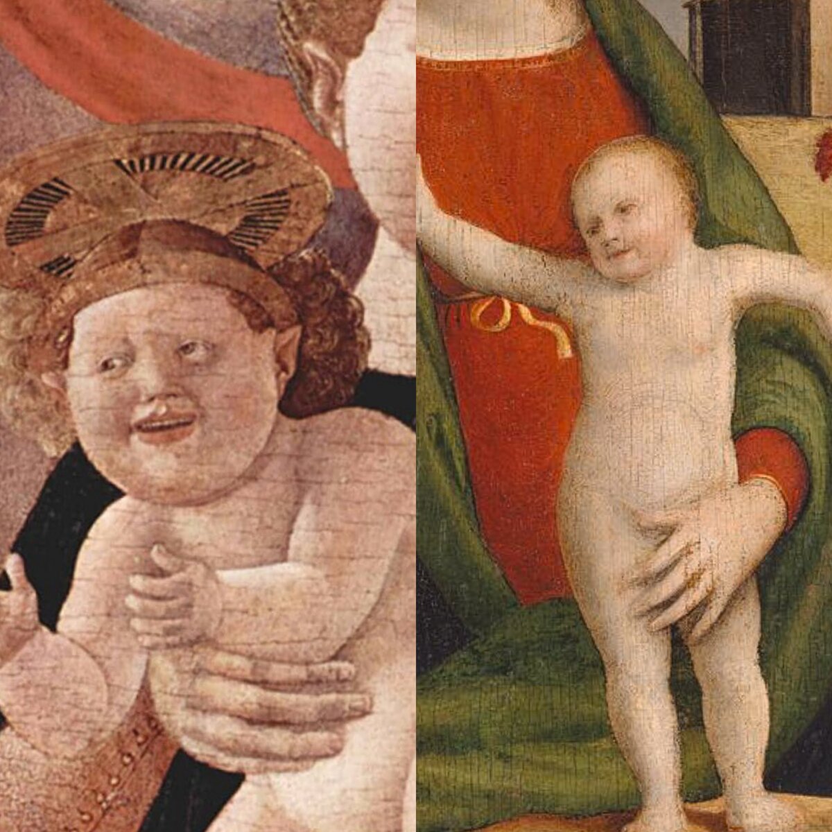 Изображения младенцев V-XV 