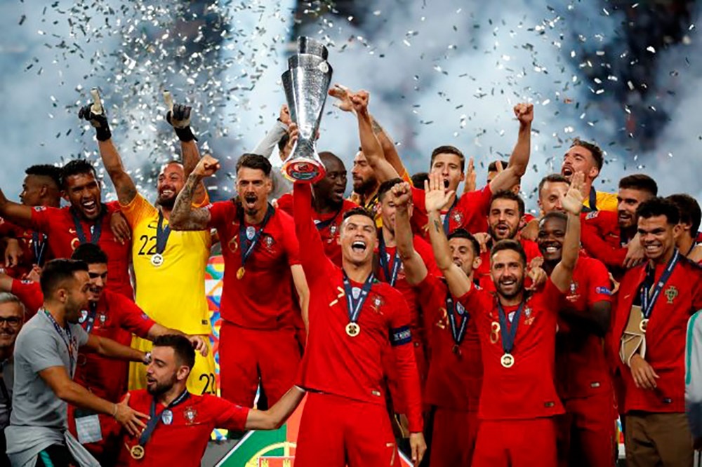 Сборная Португалии Чемпион - Лиги Наций УЕФА-2019