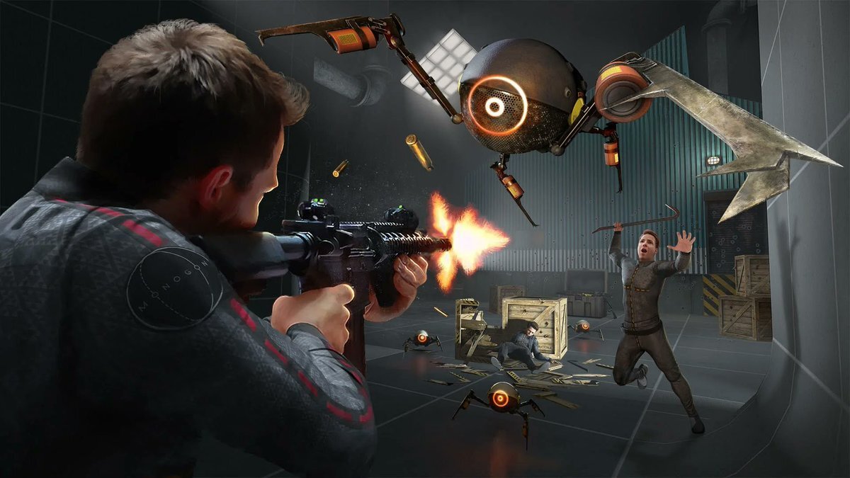 Лучшая работа игра. Игра boneworks. ВР boneworks. VR игра boneworks. Boneworks VR обложка.