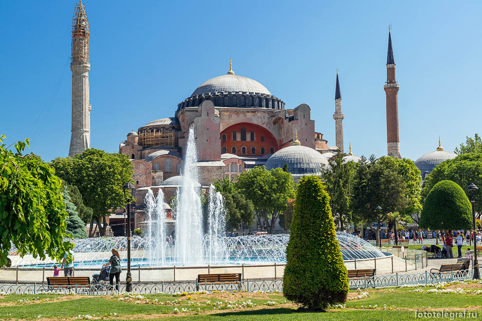 Собор Святой Софии в Стамбуле (Константинополь), Турция