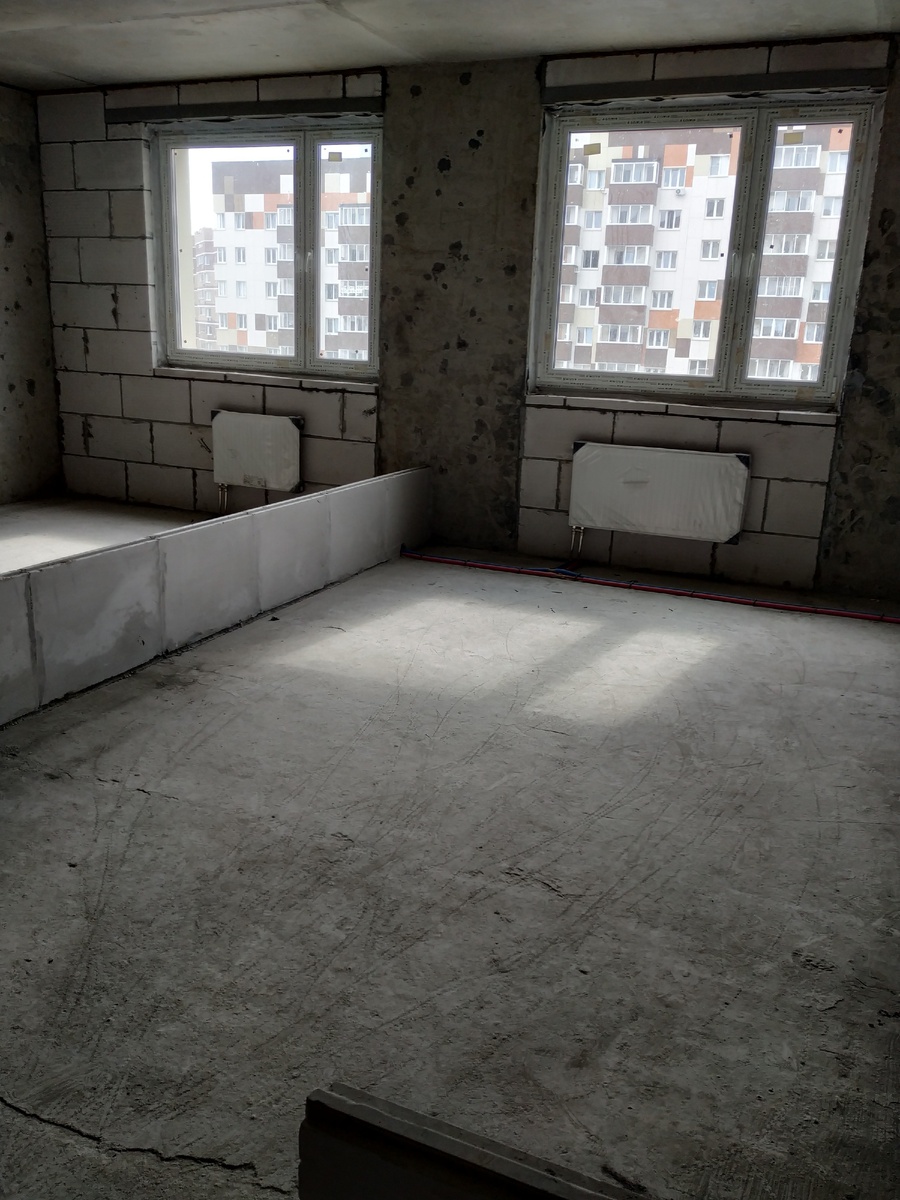 Квартира сразу после приемки