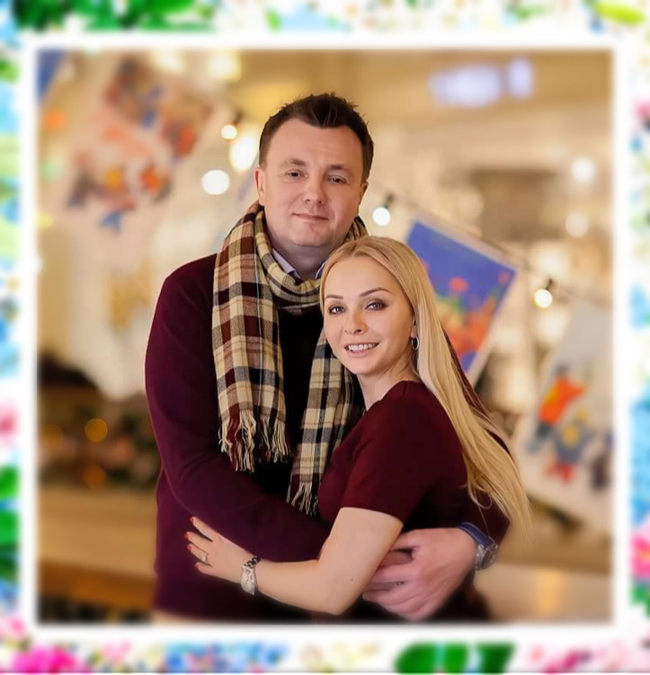 Алексей Михайловский со своей супругой Натальей Варвиной.