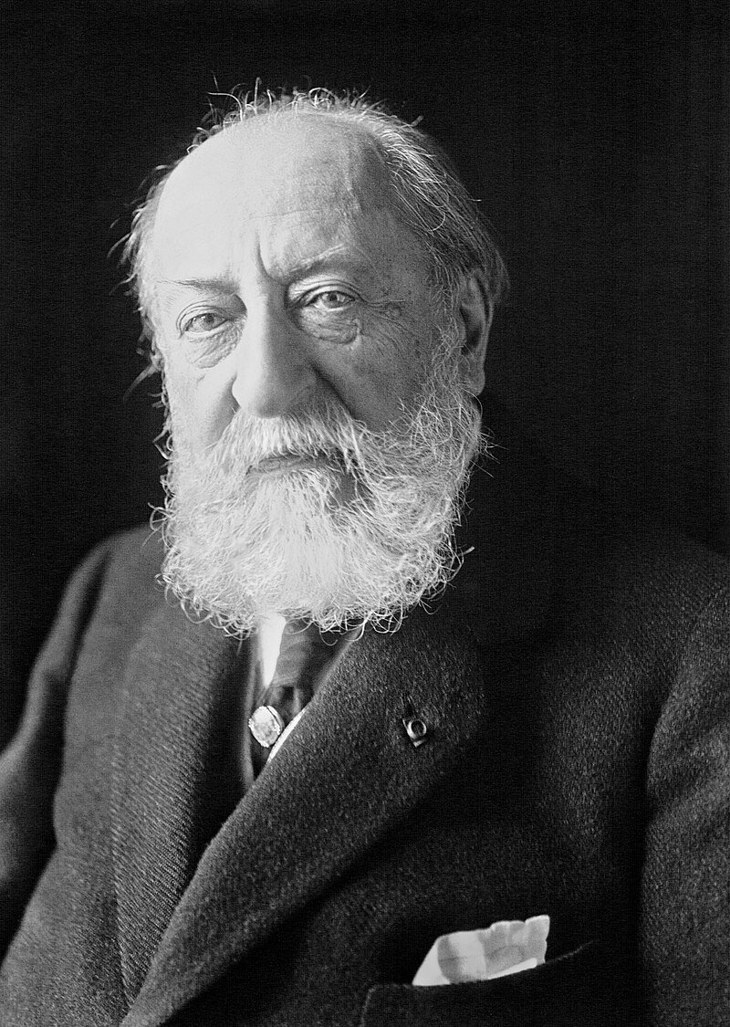 Камиль Сен-Санс (1835-1921). Снимок сделан в 1921 году