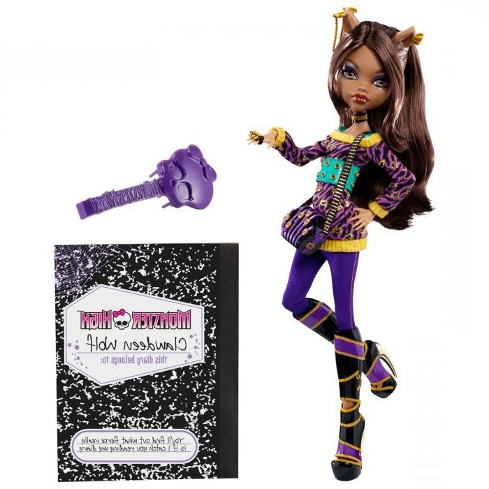 Клодин Вульф - кукла из серии Маскарад (Clawdeen Wolf Ghouls Rule) / Монстр Хай