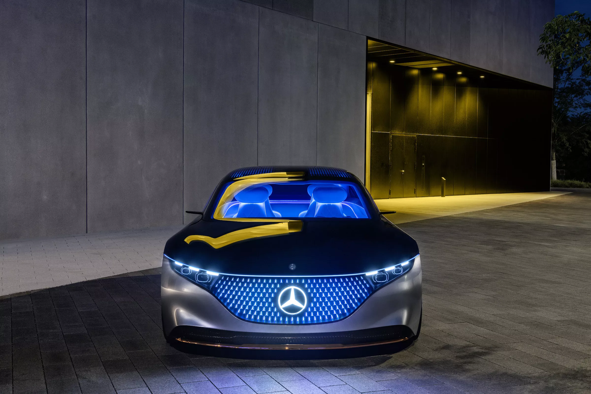 Дорогостоящие автомобили 2024. Mercedes-Benz Vision EQS. Мерседес Benz Vision EQS. Мерседес Vision EQS 2021. Концепт Мерседес EQS.