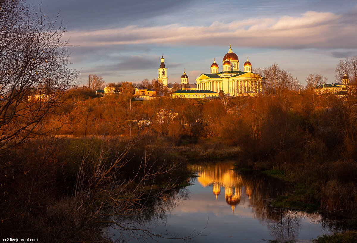 Воскресенский собор Арзамас осенью