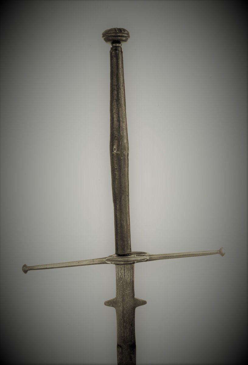 Рукоять двуручного меча (Германия, 1571 - 1599).