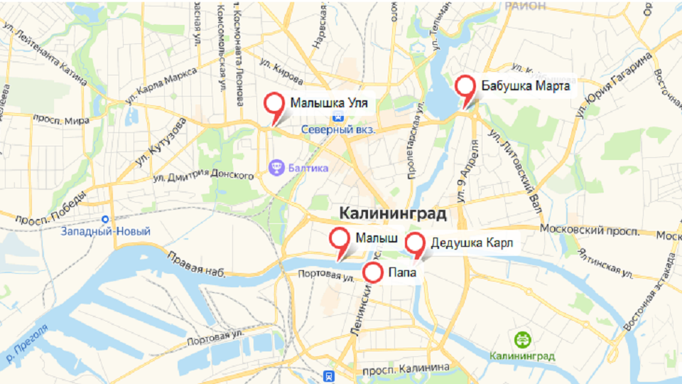 Маршрут 28 калининград. Карта хомлинов в Калининграде. Карта Хумлинов в Калининграде. Калининград на карте. Хомлины в Калининграде на карте.