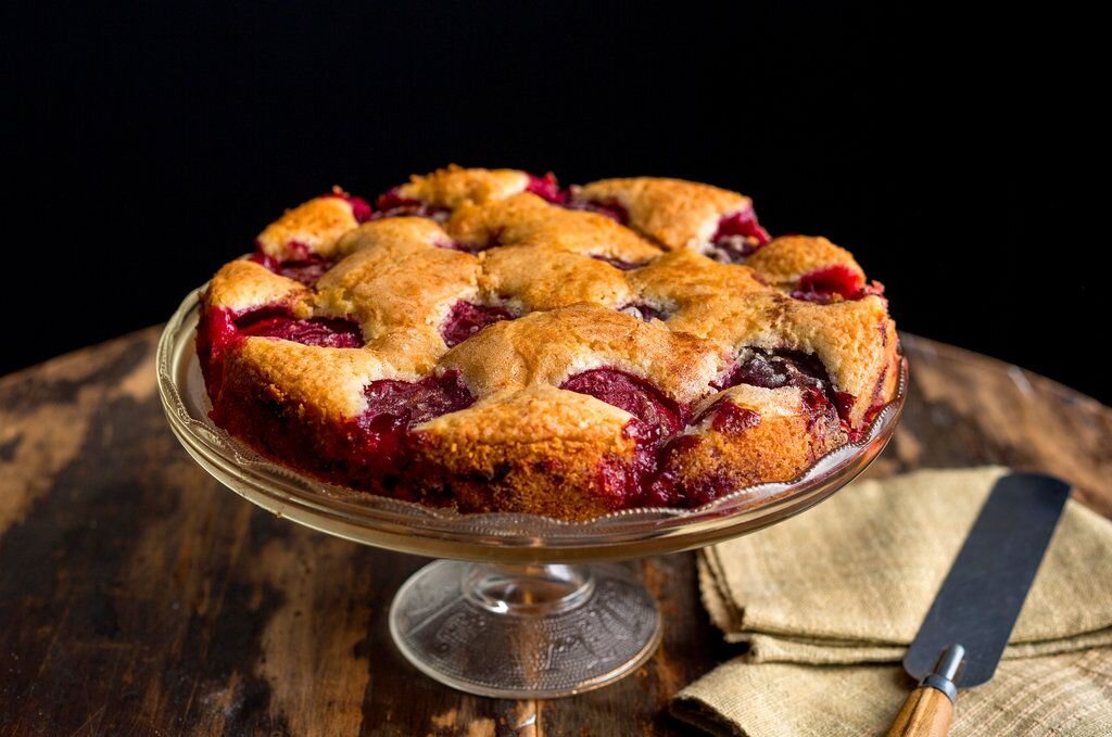 Американский сливовый пирог. Из открытых источников.