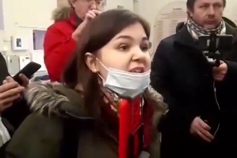 Скриншот видеотрансляции.