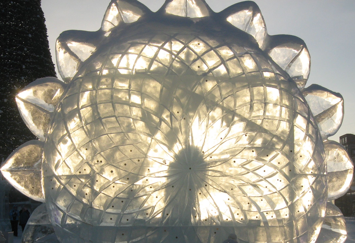 в том числе и в ледовых городках