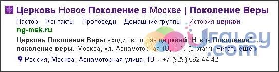 »Новое Поколение" имеет корни в США и по образу своему их приходы визуально похожи на те самые из американских фильмов — с дикими песнопениями и возгласами «аллилуйя». В России, по разным источникам, число адептов составляет от 200 до 300 тысяч человек.