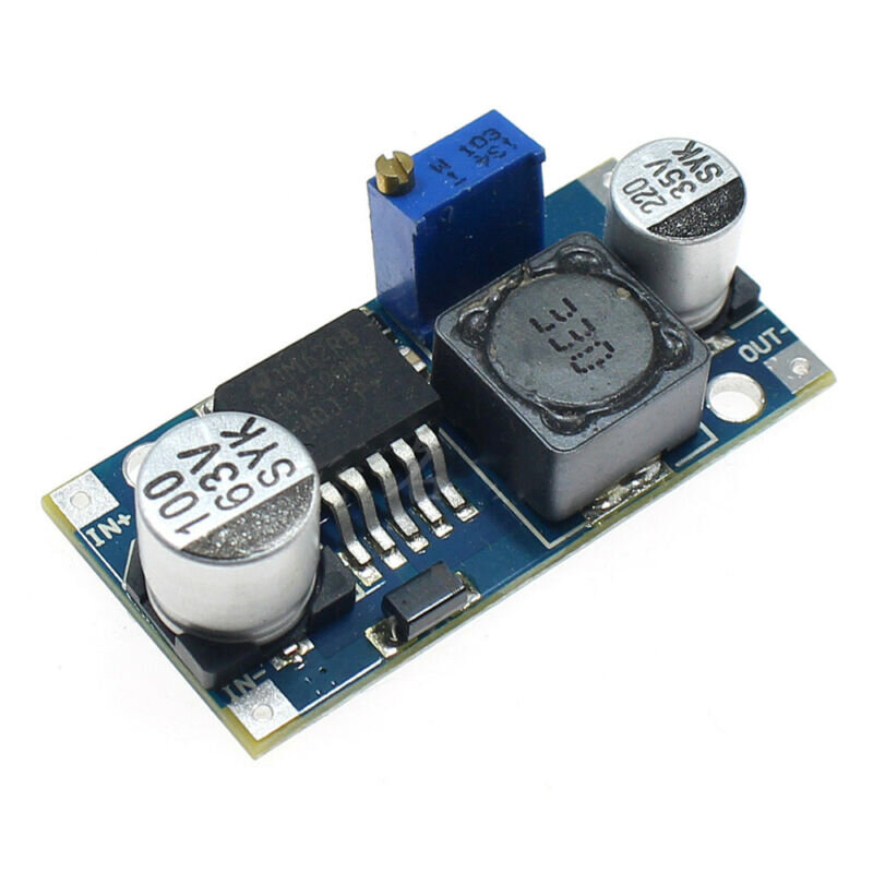 На нём есть винтик для подрегулировки тока.