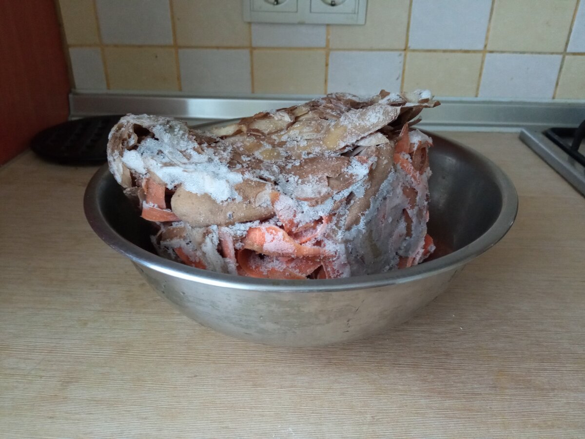 Перемороженные отходы