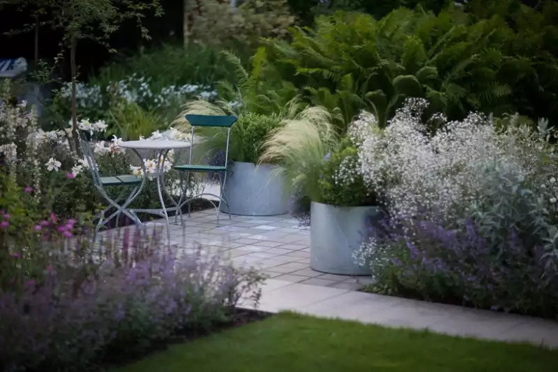 Сад в скандинавском стиле. Фото взято в свободном доступе.